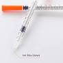 Ultra-Fine Insulin Needle 31Ga x 6mm 1mL, 100/Box