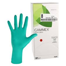 GAMMEX Surgical Glove Non-Latex P.F. Size 8, Sterile Pair 50/Box