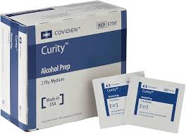 Curity Alcohol Prep, Medium 2-Ply, 200/Box