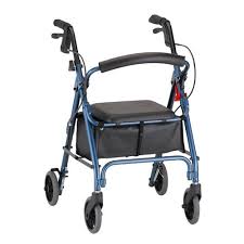 GetGo Petite Rolling Walker, 18.5" Seat, Blue, NEW, 1/Box