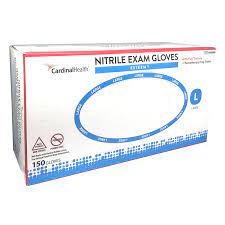 Exam Gloves, Esteem Nitrile, Large, 150/Box 10 Boxes/Case