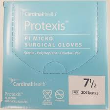 Surgical Gloves, Protexis PI Micro, Size 7 1/2, Expired/Discounted, 50 Pairs/Box