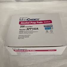Alcohol Prep Pads, Medium, 200/Box