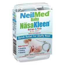 NeilMed Baby NasaKleen, Nasal-Oral Aspirator Kit, 4/Pack