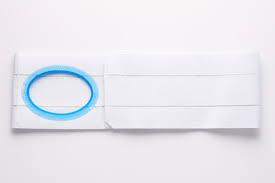 Nu-Form Support Belt, 8" Regular Elastic, White, Small 2 5/8", 1/Box