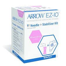 Arrow EZ-IO Intraosseous Vascular Access Needle Set, 15G x 15mm, Sterile, 5/Box, Expired/Discount