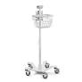 Vital Signs Mobile Stand w/Basket, 1/Each