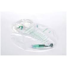 Infection Control Urine Drainage Bag w/Anti-Reflux Chamber & Microbicidal Outlet Tube, 2000 ml, 10/Box