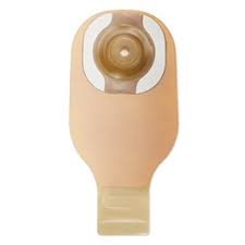 New Image 2-Piece Drainable Ostomy Pouch w/Filter 2 1/4", Mini Lock 'n Roll, 20/Box