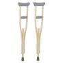 Wooden Crutch, Extra Tall, 56" -68" Pair