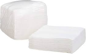 Washcloth, Disposable, White, 10" x 10", 1000/Case
