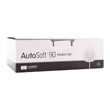 AutoSoft 90 Infusion Set, 6mm Cannula 23" Tubing, 10/Box
