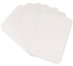 Dental Tray Covers, Heavyweight, Ritter (B), 8.5 x 12.25", White, 1000/Box