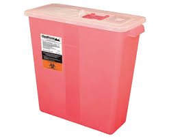 Sharps Containers w/Translucent Slide Lid 3 Gal. Each