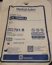 O.R. Towel, Single-Use, Sterile, 80/Case