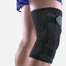 NeoMax Neoprene Hinged Knee Support, Black, Small, 1/Box
