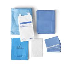 Basic Surgical Pack, Single Use, Sterile, 5/Case