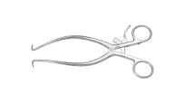 Gelpi Retractor, 7 3/4" Matte Finish, Each