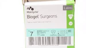 Latex Surgical Gloves Size 7, 50/Pair