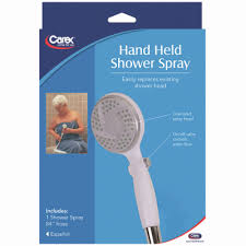 Handheld Shower Spray w/84" Hose, 1/Box