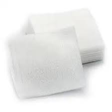 Precut Gauze Cotton Sponges, 4" x 4" 8-Ply, 200/Sleeve