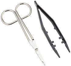 Suture Removal Tray w/Metal Scissors & Adson Forceps, Sterile, 100/Case