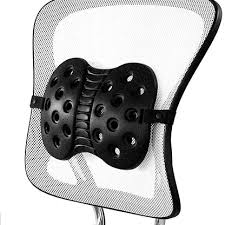 Perfect Fit Lumbar Support w/Adjustable Strap, Black, 1/Ea