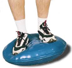 Disk Sitting DynaDisc 13.5" Royal Blue Inflatable, 1/Ea