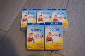 Baby D Drops, Liquid Vitamin D3, 400 IU/Drop, 0.016 fl oz.Sample Size, 30/Box