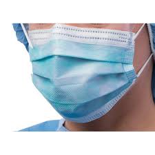 Ear Loop Procedure Mask ASTM Level 3, Anti-Fog Foam, 500/Case