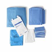Laparotomy Surgical Pack V, Level 4, 102" x 78" x 121", Sterile, 6/Case