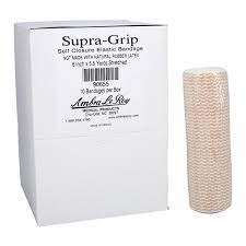 Elastic Bandage, Supra-Grip, Self Closure, 6" x 11yd, 10/box