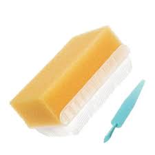 BD E-Z Surgical Scrub 160, Brush/Sponge, No Detergent, 49/Box