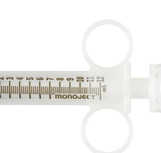 Monoject Control Syringe Luer-Lock Tip 20mL, 40/box