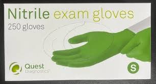 Exam Gloves, Nitrile, Small,2500/Case
