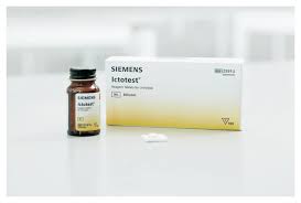 Ictotest Reagent Tablets & Mats for Urinalysis,100/Box