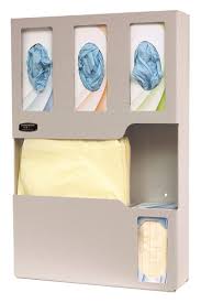 PPE Display Stand for Exam Gloves, Masks and Gowns, Plastic, 16 5/8" x 25 1/4" x 4", New, 1/Box
