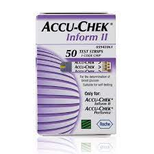 Accu-Chek Inform II Test Strips, 50/Box