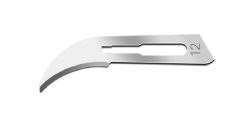 Sterile Surgical Blades #12, Carbon Steel, 100/Box