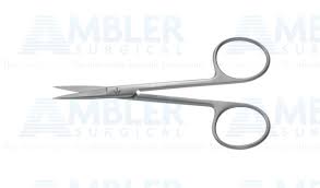 Sealy Plastic Scissors, 4 1/4" Curved, Each