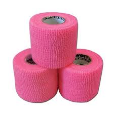 Powerflex Self-Adhering Sports Wrap, 2" x 6yd., Pink, 26/Box