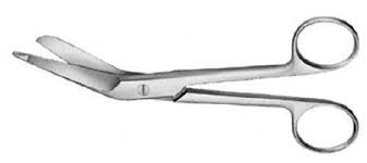 Lister Bandage Scissors, 5 5/8" Angled, Each