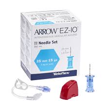 Ez-IO Intraosseous Vascular Access Needle Set 25mm-15GA, 5/Box