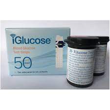 iGlucose Blood Glucose Test Strips, 50/Bottle