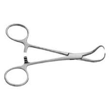 Backhaus Towel Forceps, 3 1/2" S/S, Each