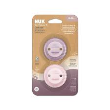 Baby, Nuk Comfy Duet Silicone Soother, 0-12Months, 2/pk, 4 Packs/Box