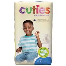 Cuties Complete Care Diapers, Size 7, 41+lbs., 20/Pack