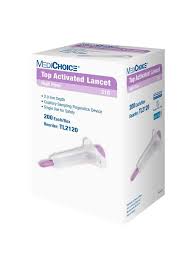 Top Activated Lancet, High Flow, 21G, 200/Box