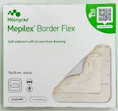 Mepilex Border Flex 6"x 6" 5/box