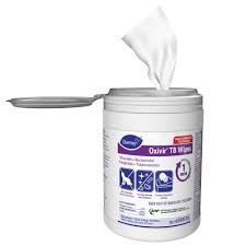 Oxivir Tb Wipes, 6" x 6.9", Expired/Discounted, 160/Tub